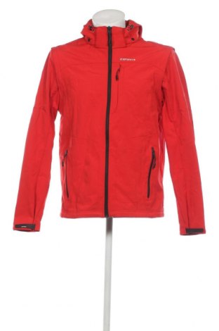 Ανδρικό αθλητικό μπουφάν Icepeak, Μέγεθος XL, Χρώμα Κόκκινο, Τιμή 43,49 €