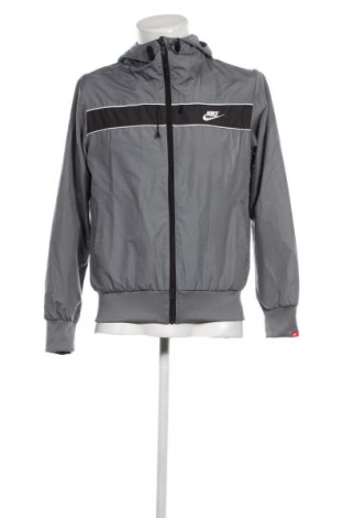 Herren Sportjacke Nike, Größe S, Farbe Grau, Preis 33,25 €