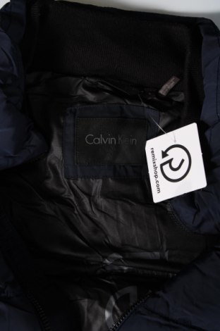 Herrenjacke Calvin Klein, Größe L, Farbe Blau, Preis 97,36 €