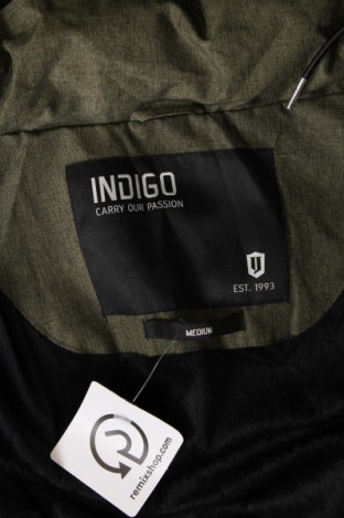Ανδρικό μπουφάν Indigo, Μέγεθος M, Χρώμα Πράσινο, Τιμή 31,64 €