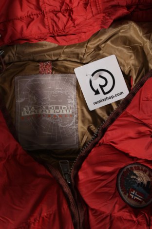 Pánska bunda  Napapijri, Veľkosť S, Farba Červená, Cena  61,21 €