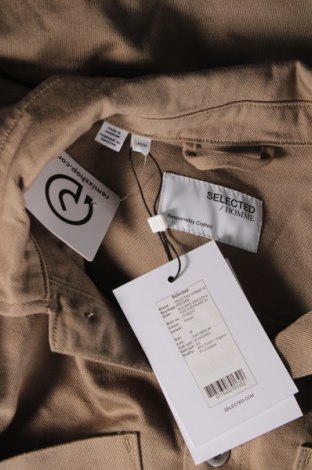 Herrenjacke Selected Homme, Größe M, Farbe Beige, Preis € 30,93