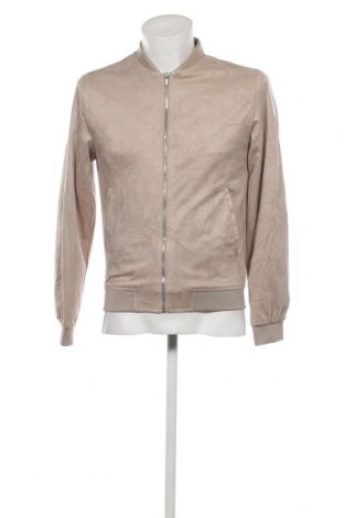 Ανδρικό μπουφάν Zara Man, Μέγεθος M, Χρώμα  Μπέζ, Τιμή 10,76 €