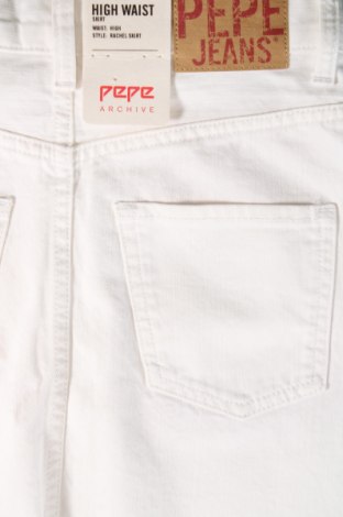 Φούστα Pepe Jeans, Μέγεθος S, Χρώμα Λευκό, Τιμή 60,31 €