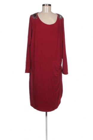 Šaty  Balsamik, Velikost 4XL, Barva Červená, Cena  370,00 Kč