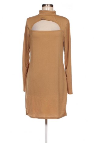 Kleid Boohoo, Größe XL, Farbe Beige, Preis € 3,56