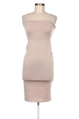 Φόρεμα Boohoo, Μέγεθος M, Χρώμα  Μπέζ, Τιμή 6,28 €