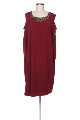 Kleid Bpc Bonprix Collection, Größe 3XL, Farbe Rot, Preis 26,64 €