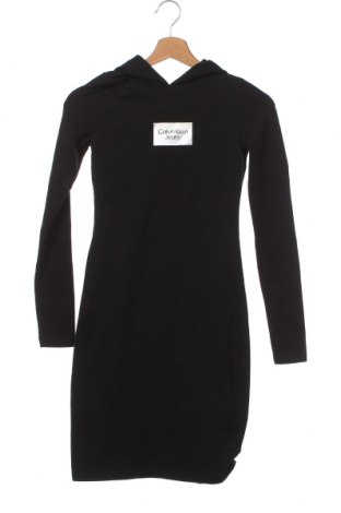 Kleid Calvin Klein Jeans, Größe XXS, Farbe Schwarz, Preis € 50,72