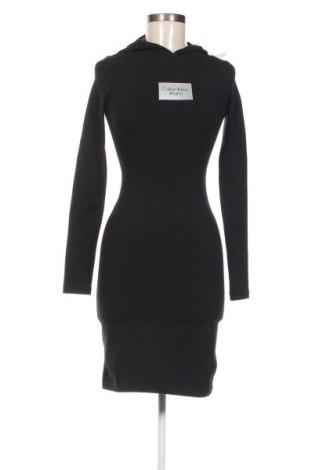 Kleid Calvin Klein Jeans, Größe XXS, Farbe Schwarz, Preis € 84,54