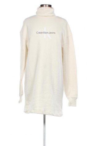 Рокля Calvin Klein Jeans, Размер S, Цвят Екрю, Цена 131,20 лв.
