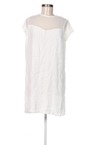 Kleid Naf Naf, Größe L, Farbe Weiß, Preis 15,77 €