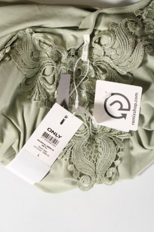Šaty  ONLY, Veľkosť L, Farba Zelená, Cena  27,84 €
