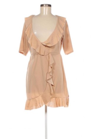 Kleid Pretty Little Thing, Größe XL, Farbe Beige, Preis 8,77 €