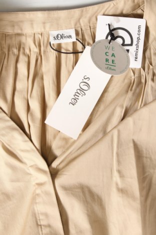Φόρεμα S.Oliver, Μέγεθος L, Χρώμα  Μπέζ, Τιμή 52,58 €