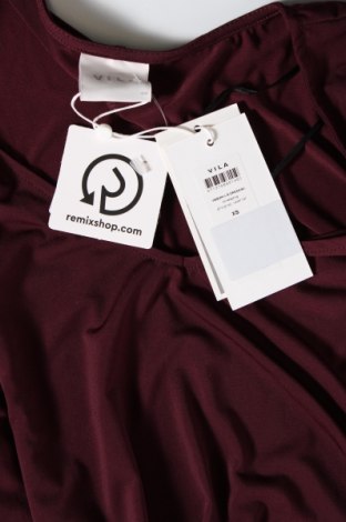 Šaty  VILA, Veľkosť XS, Farba Červená, Cena  5,85 €