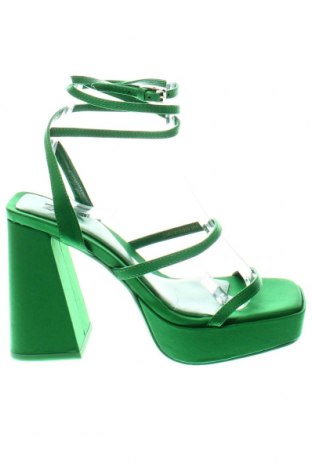 Sandalen Zara, Größe 36, Farbe Grün, Preis 21,82 €