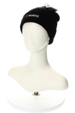 Mütze WURTH, Farbe Schwarz, Preis € 5,98