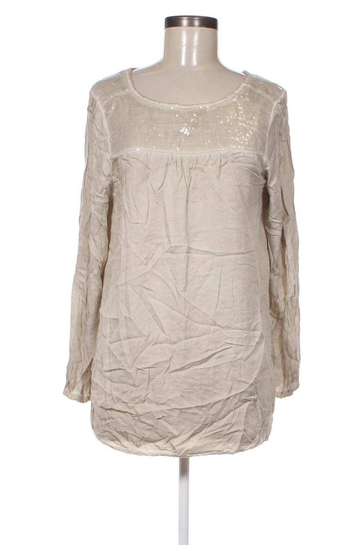 Damen Shirt, Größe M, Farbe Beige, Preis € 13,22