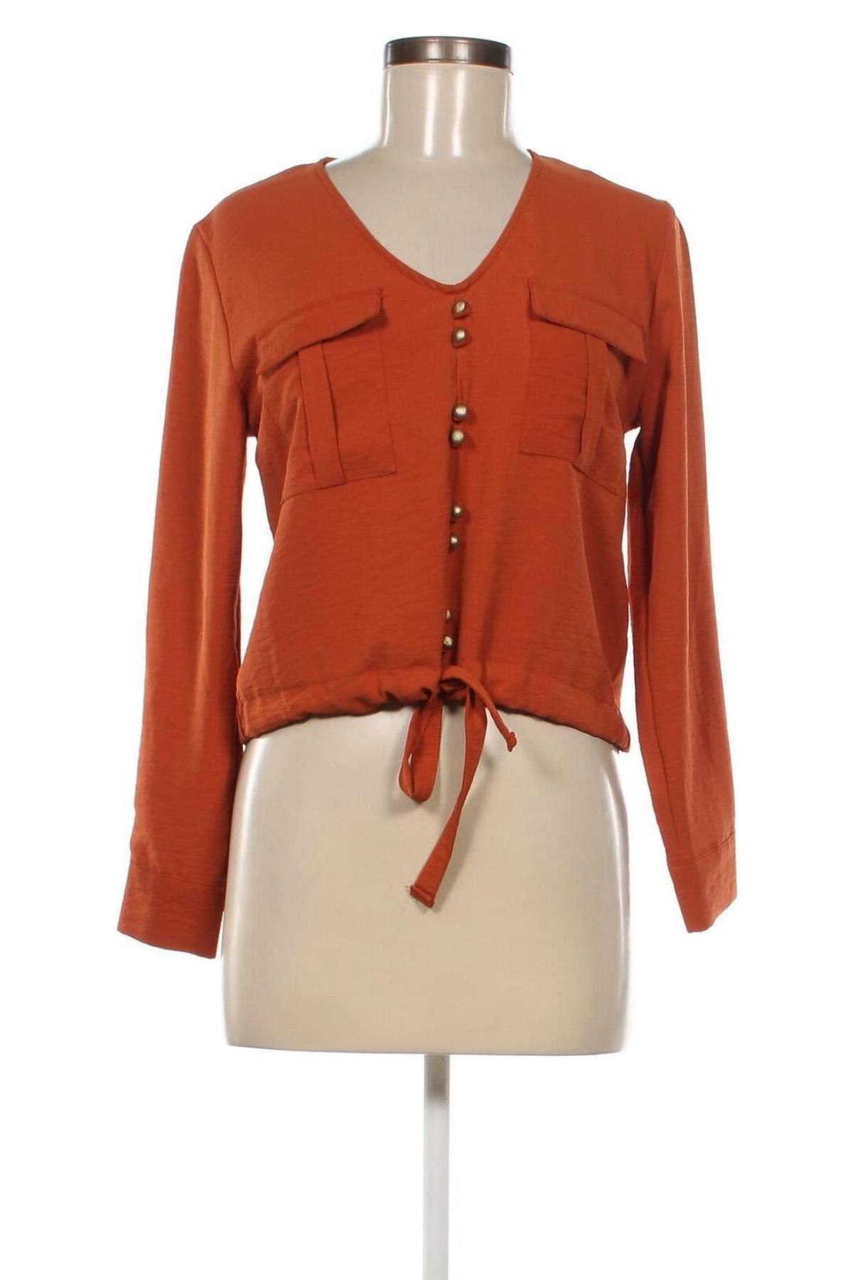 Дамска блуза, Размер M, Цвят Оранжев, Цена 5,51 лв.