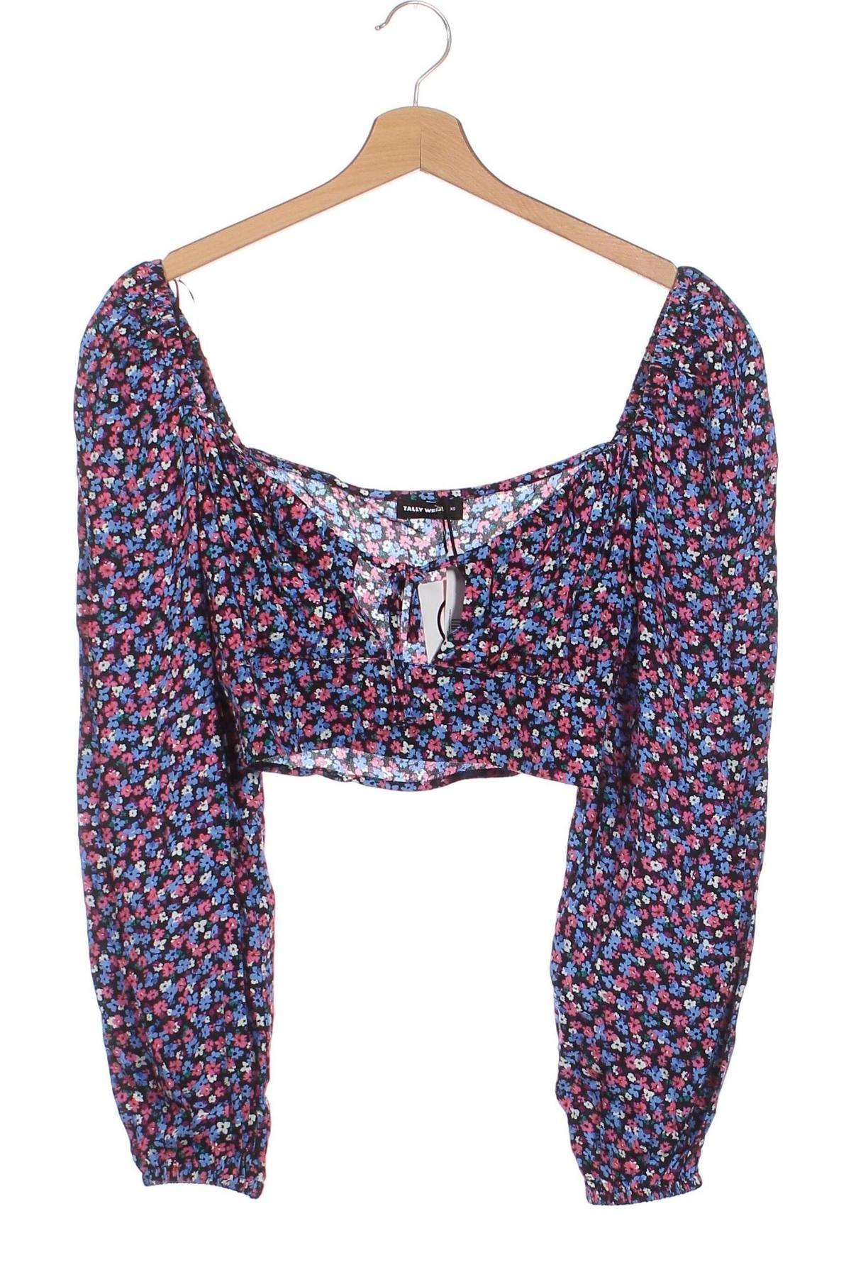 Дамска блуза - боди Tally Weijl, Размер XS, Цвят Многоцветен, Цена 7,13 лв.