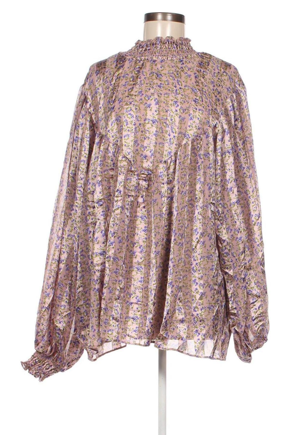 Дамска блуза ASOS, Размер XXL, Цвят Многоцветен, Цена 24,00 лв.