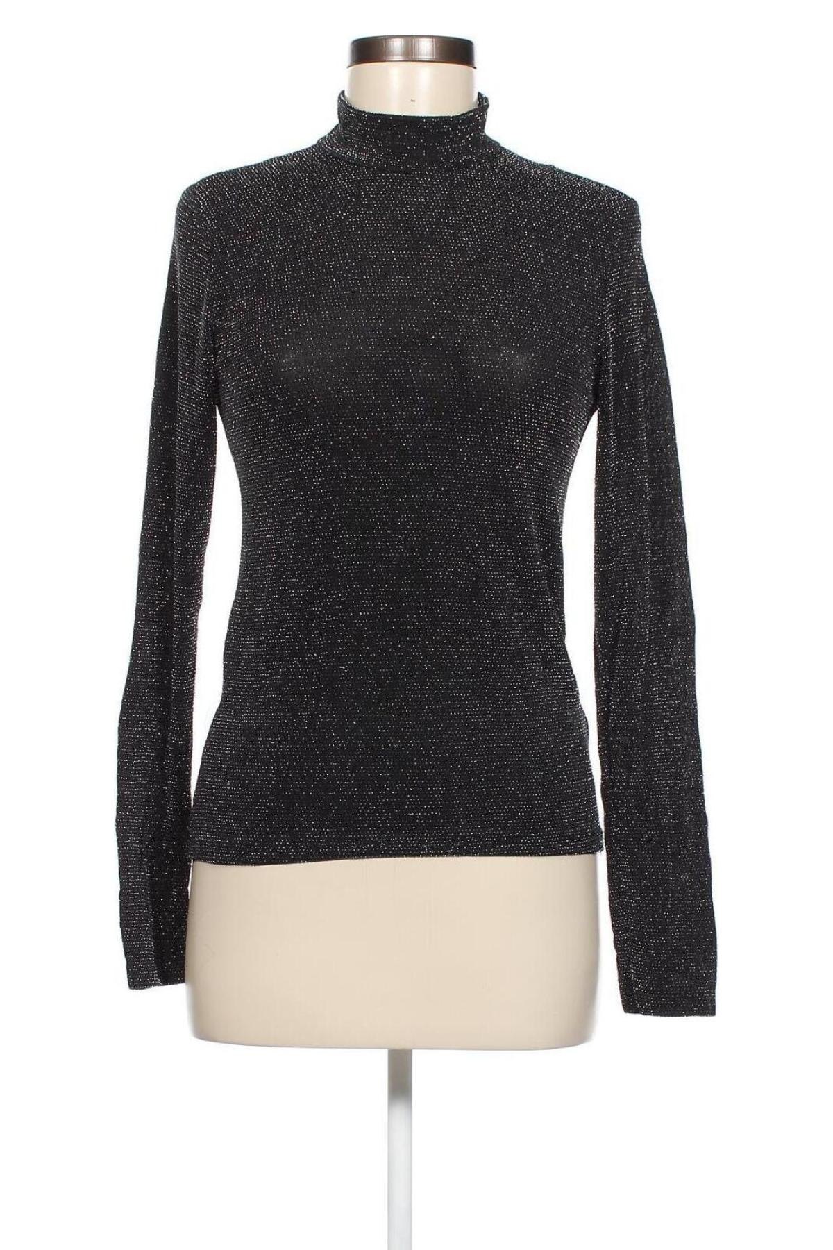 Γυναικεία μπλούζα Amisu, Μέγεθος L, Χρώμα Μαύρο, Τιμή 2,82 €