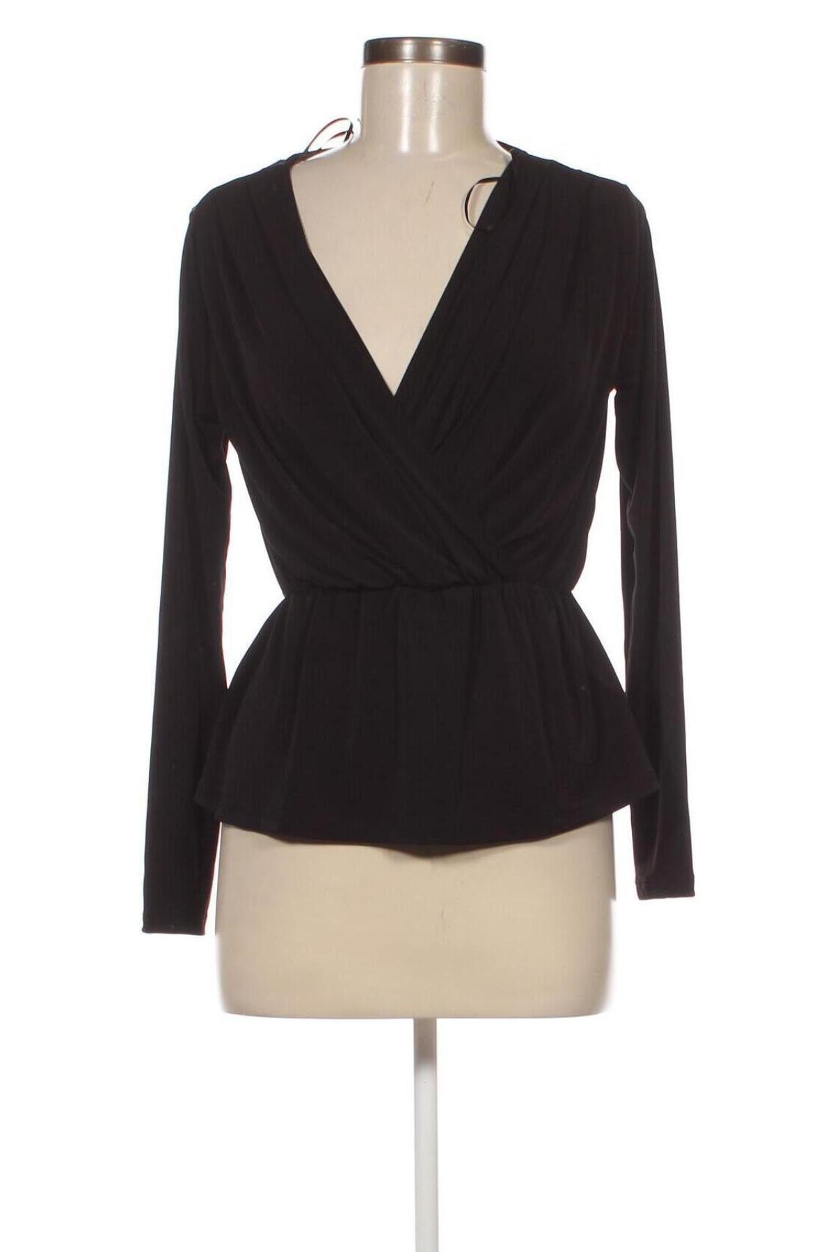 Γυναικεία μπλούζα Amisu, Μέγεθος XS, Χρώμα Μαύρο, Τιμή 3,29 €