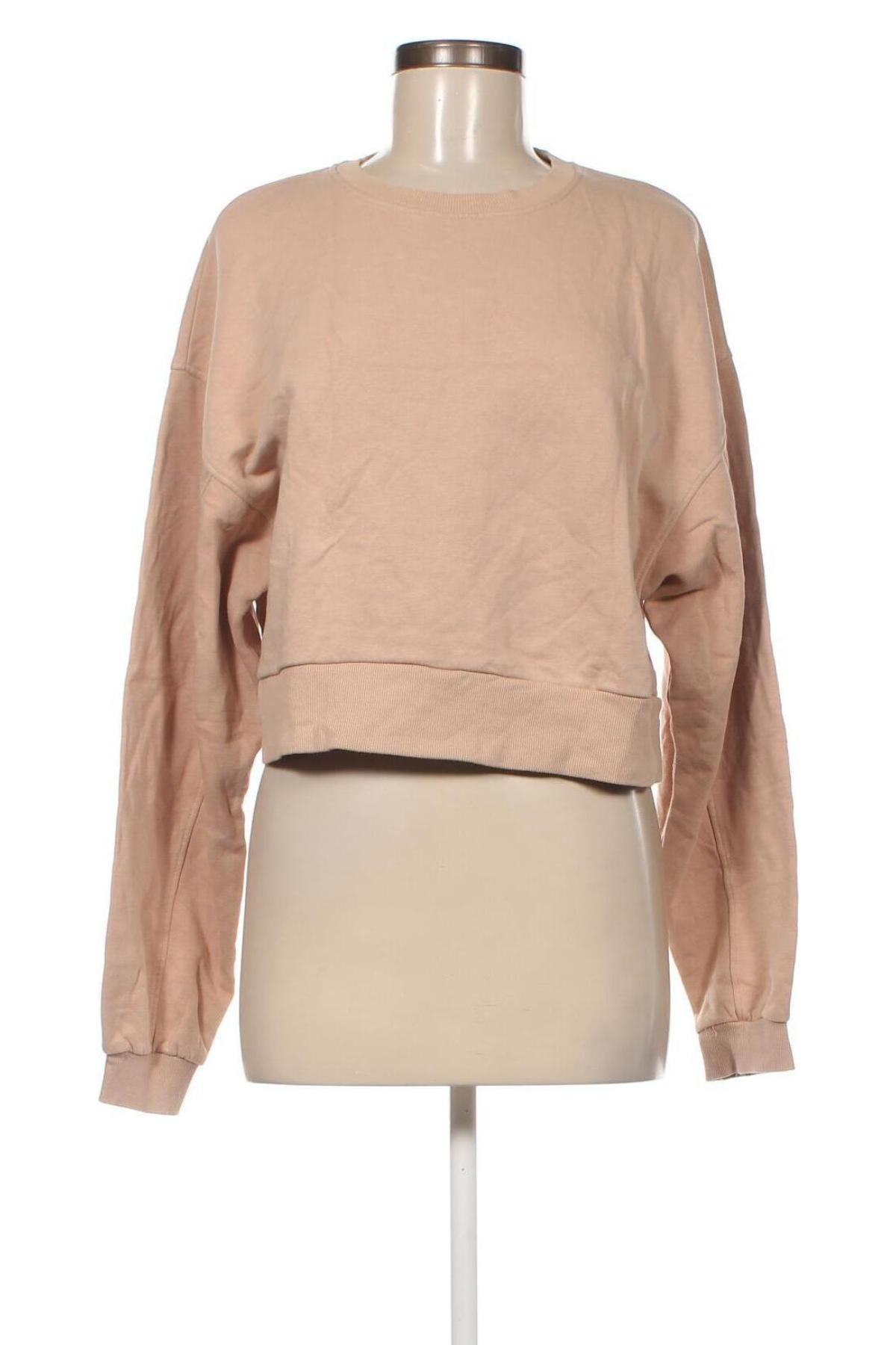 Damen Shirt Bershka, Größe M, Farbe Beige, Preis € 3,31