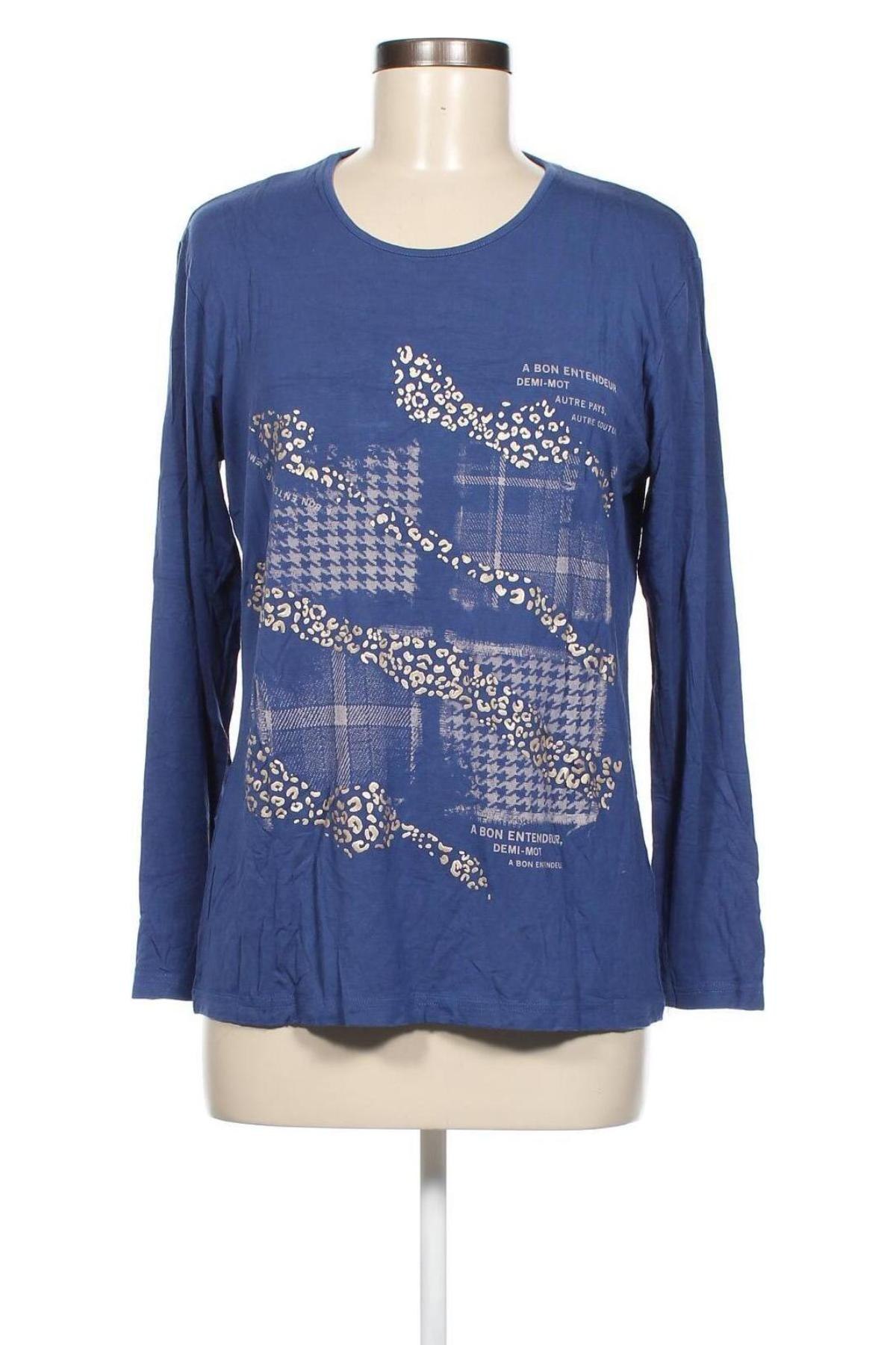 Γυναικεία μπλούζα Blu, Μέγεθος M, Χρώμα Μπλέ, Τιμή 3,42 €
