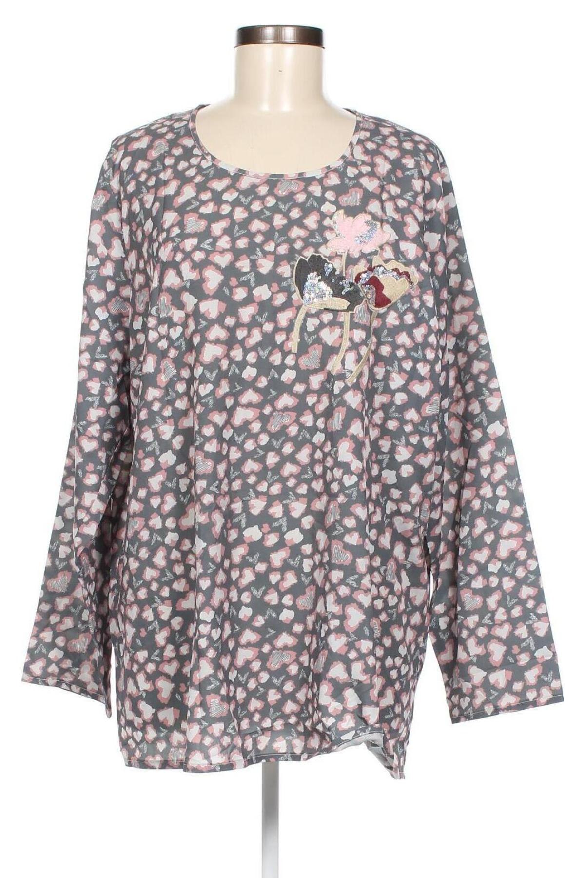 Γυναικεία μπλούζα Blutime, Μέγεθος XXL, Χρώμα Πολύχρωμο, Τιμή 11,75 €