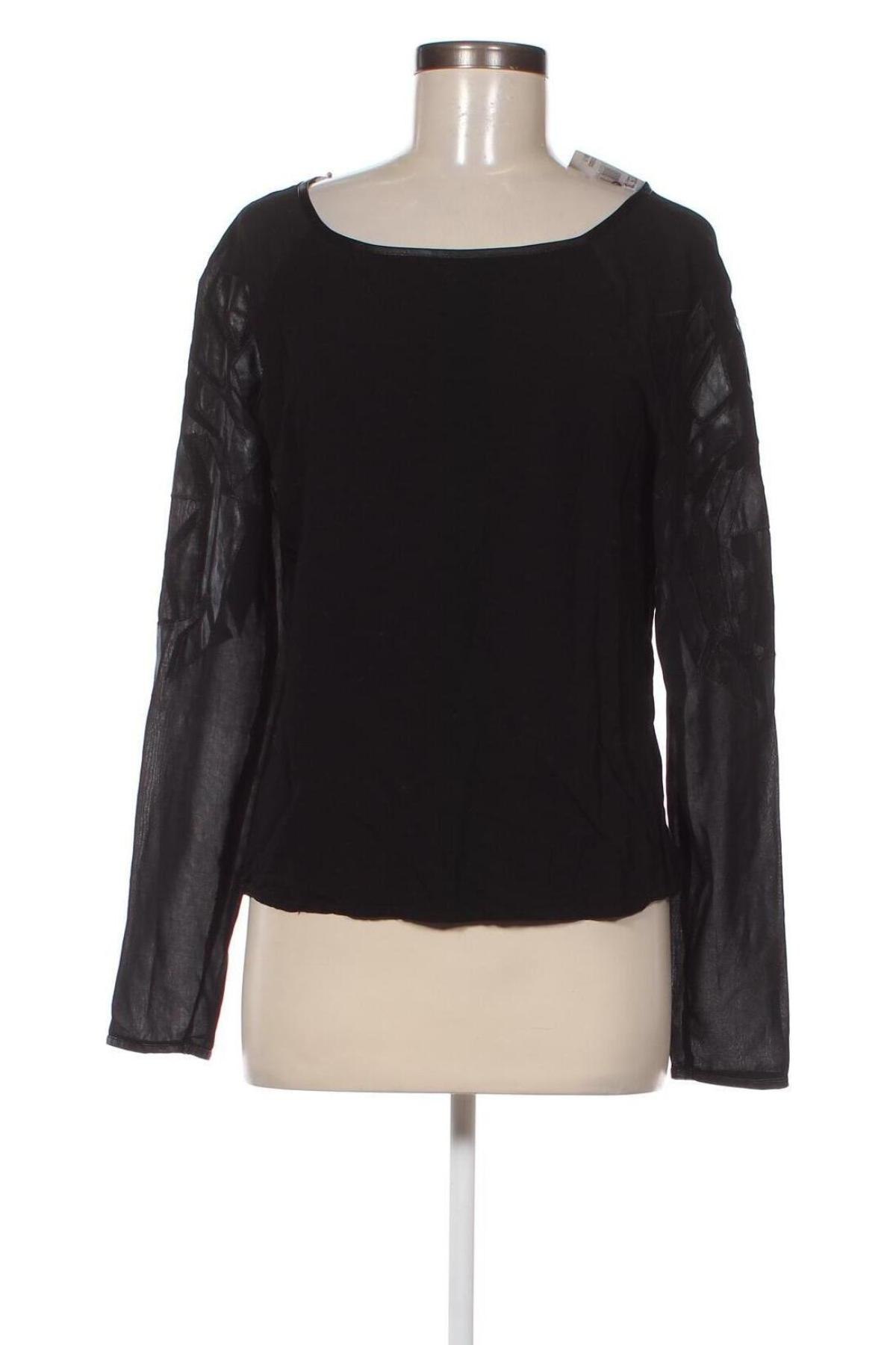 Γυναικεία μπλούζα Bon'a Parte, Μέγεθος S, Χρώμα Μαύρο, Τιμή 2,97 €