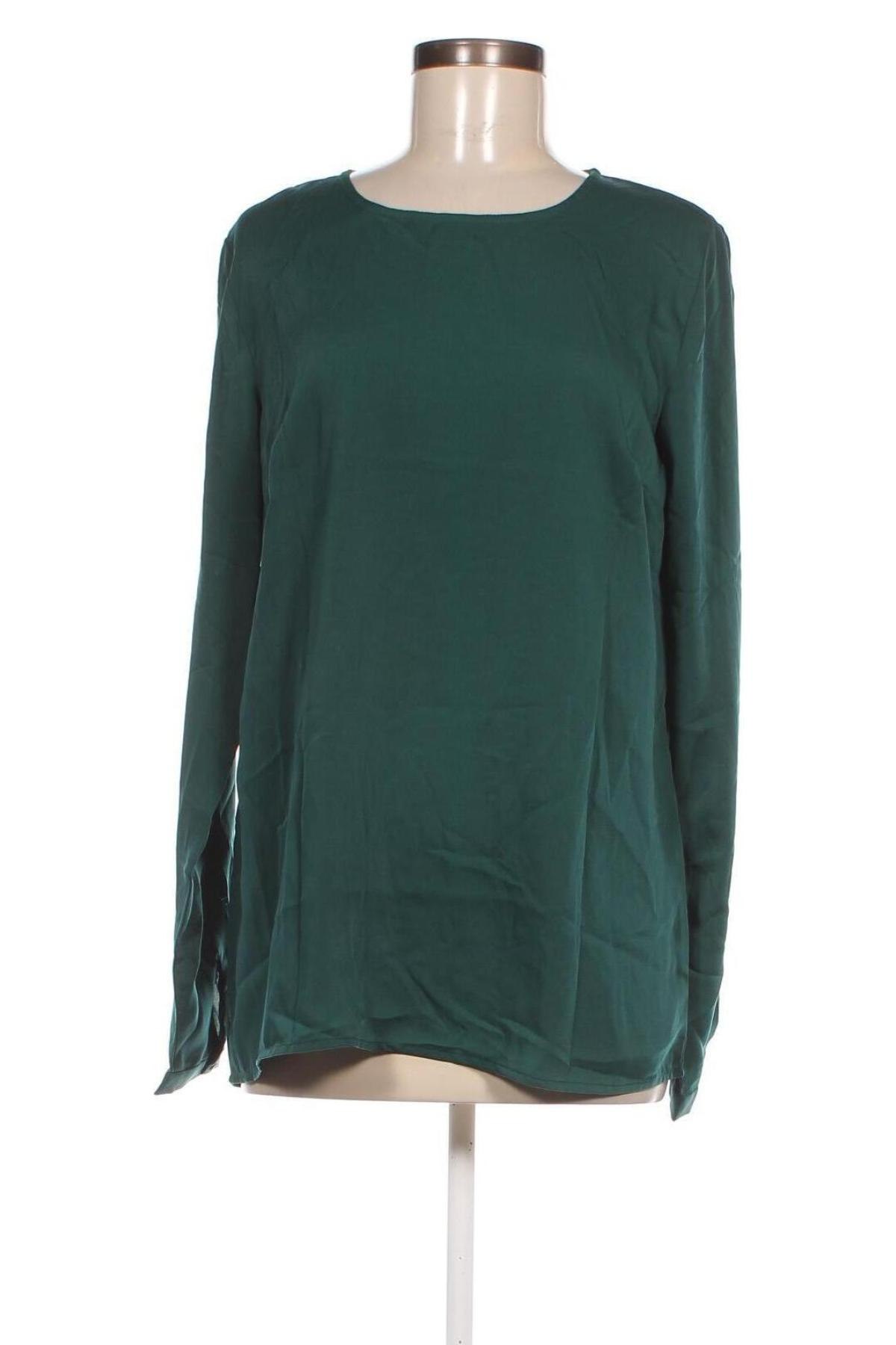 Дамска блуза Bubbleroom, Размер M, Цвят Зелен, Цена 5,70 лв.