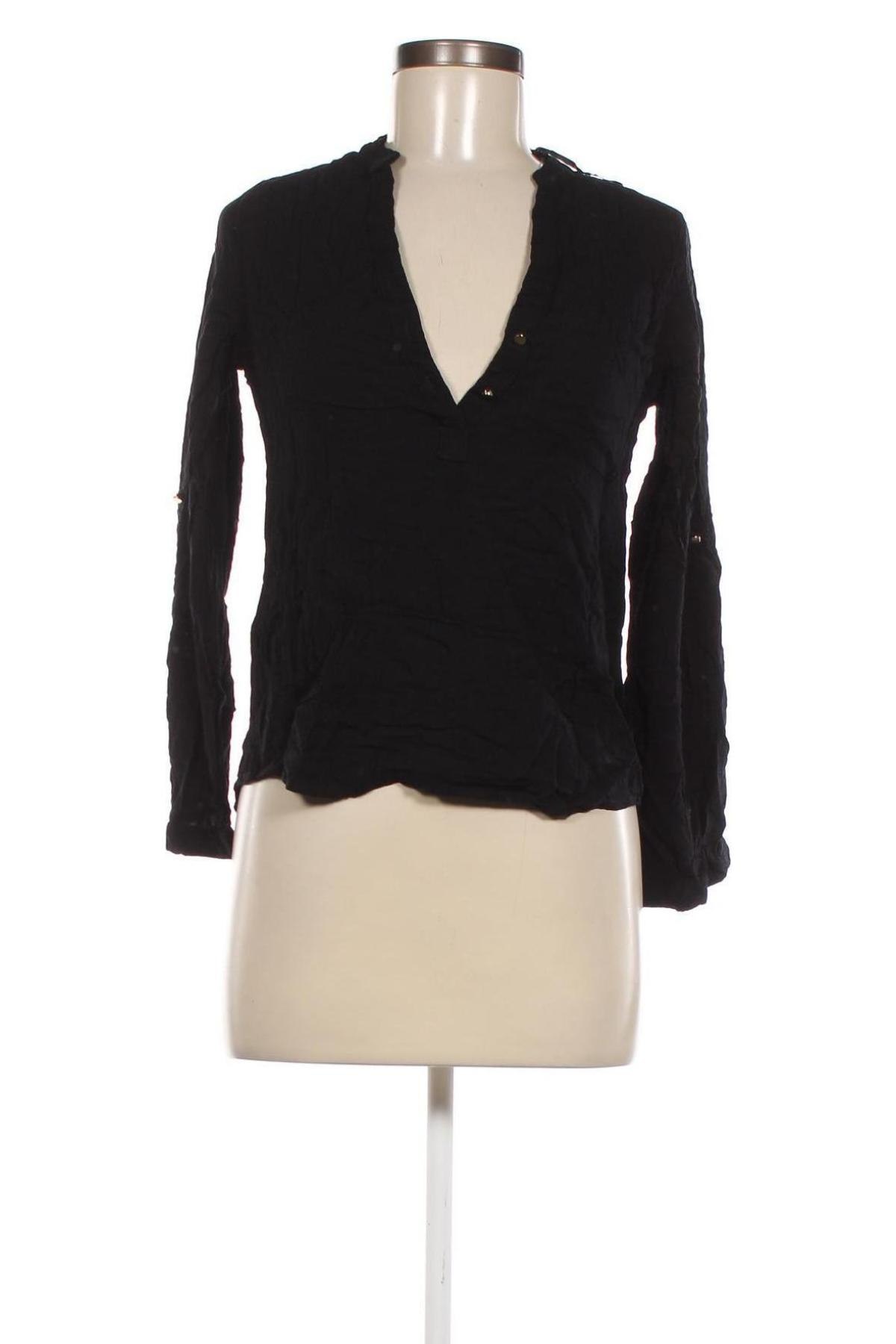 Γυναικεία μπλούζα Cache Cache, Μέγεθος XS, Χρώμα Μαύρο, Τιμή 2,47 €