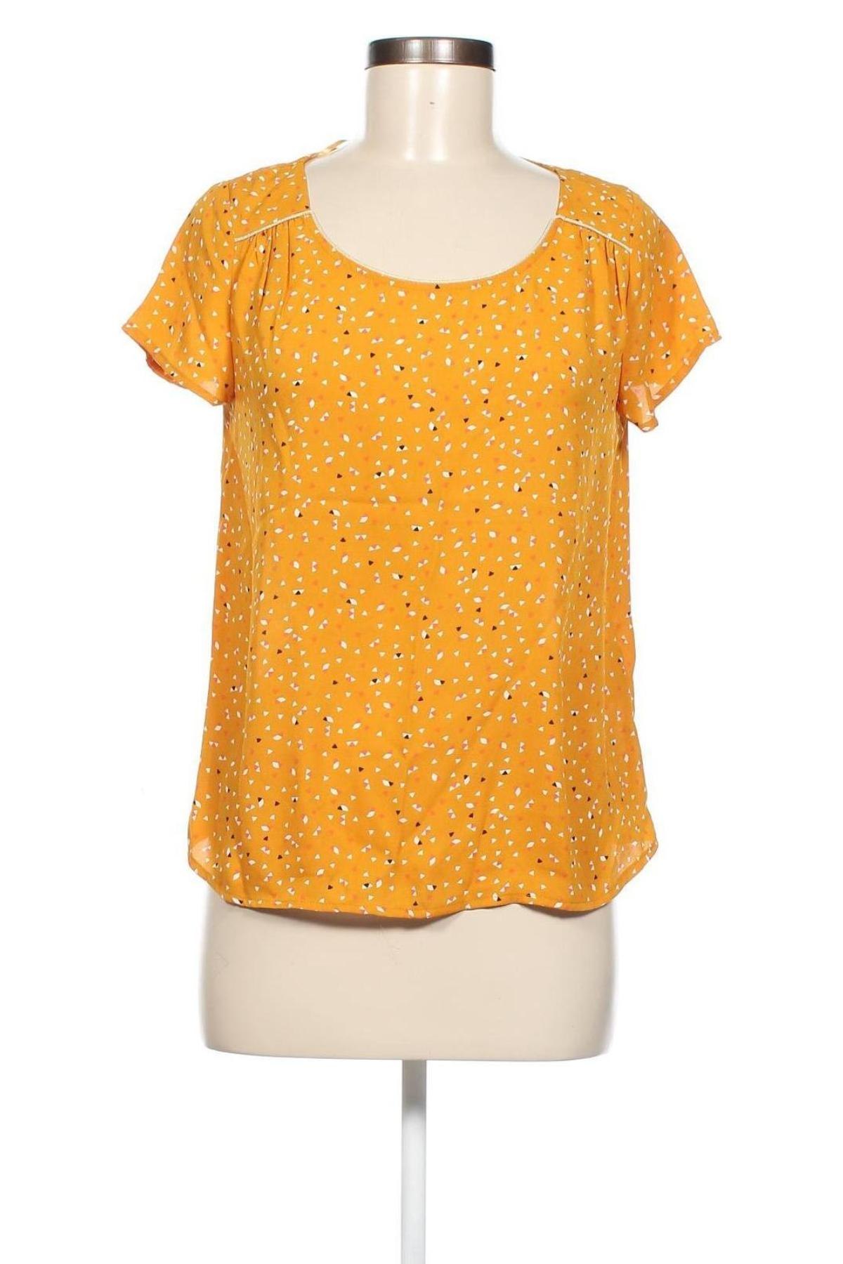 Дамска блуза Camaieu, Размер XS, Цвят Оранжев, Цена 9,61 лв.