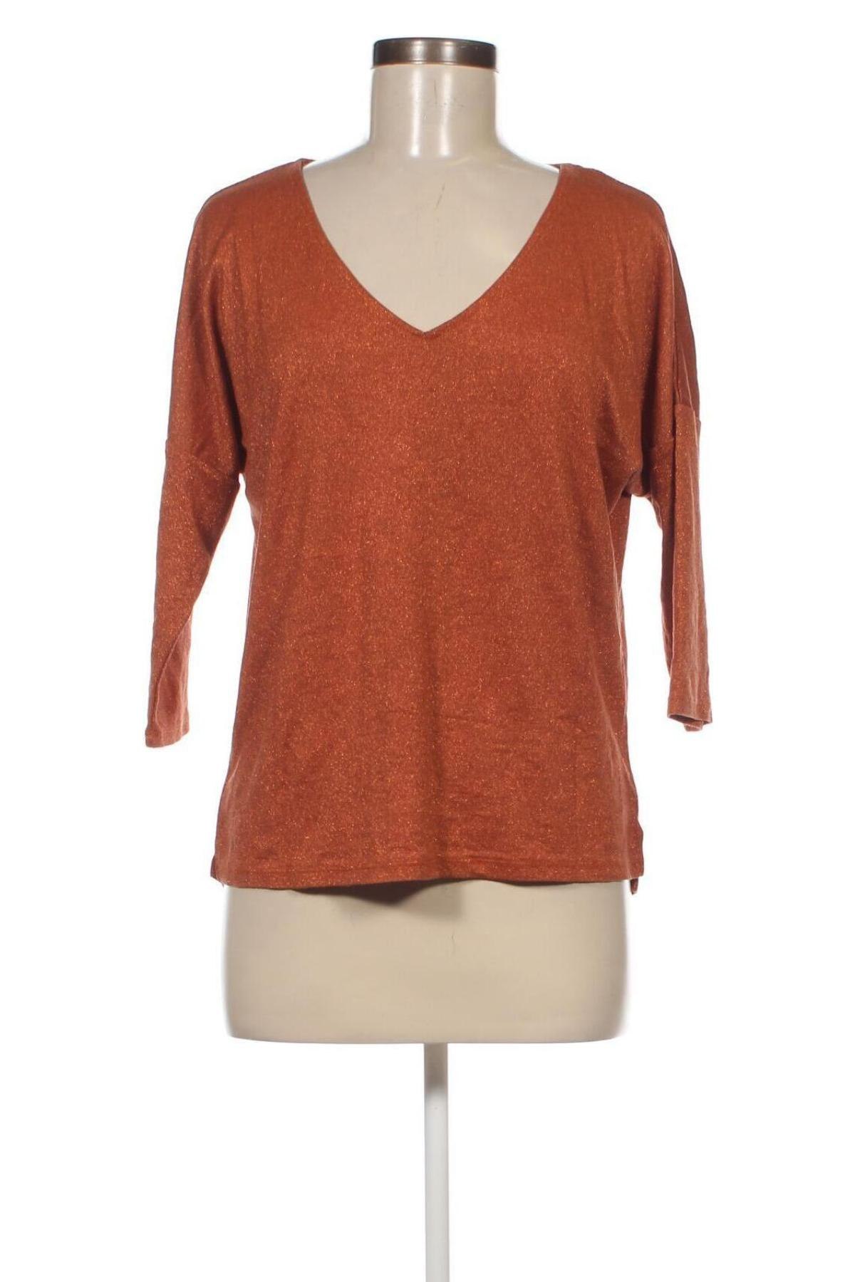Γυναικεία μπλούζα Camaieu, Μέγεθος M, Χρώμα Καφέ, Τιμή 2,47 €