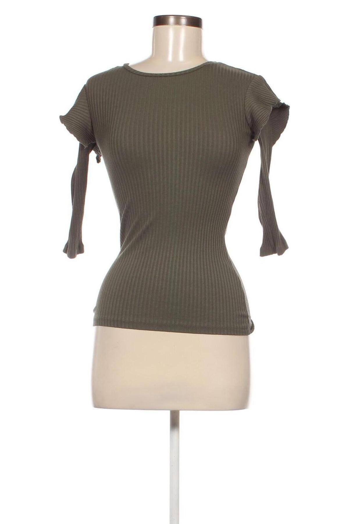 Γυναικεία μπλούζα Clockhouse, Μέγεθος S, Χρώμα Πράσινο, Τιμή 7,22 €