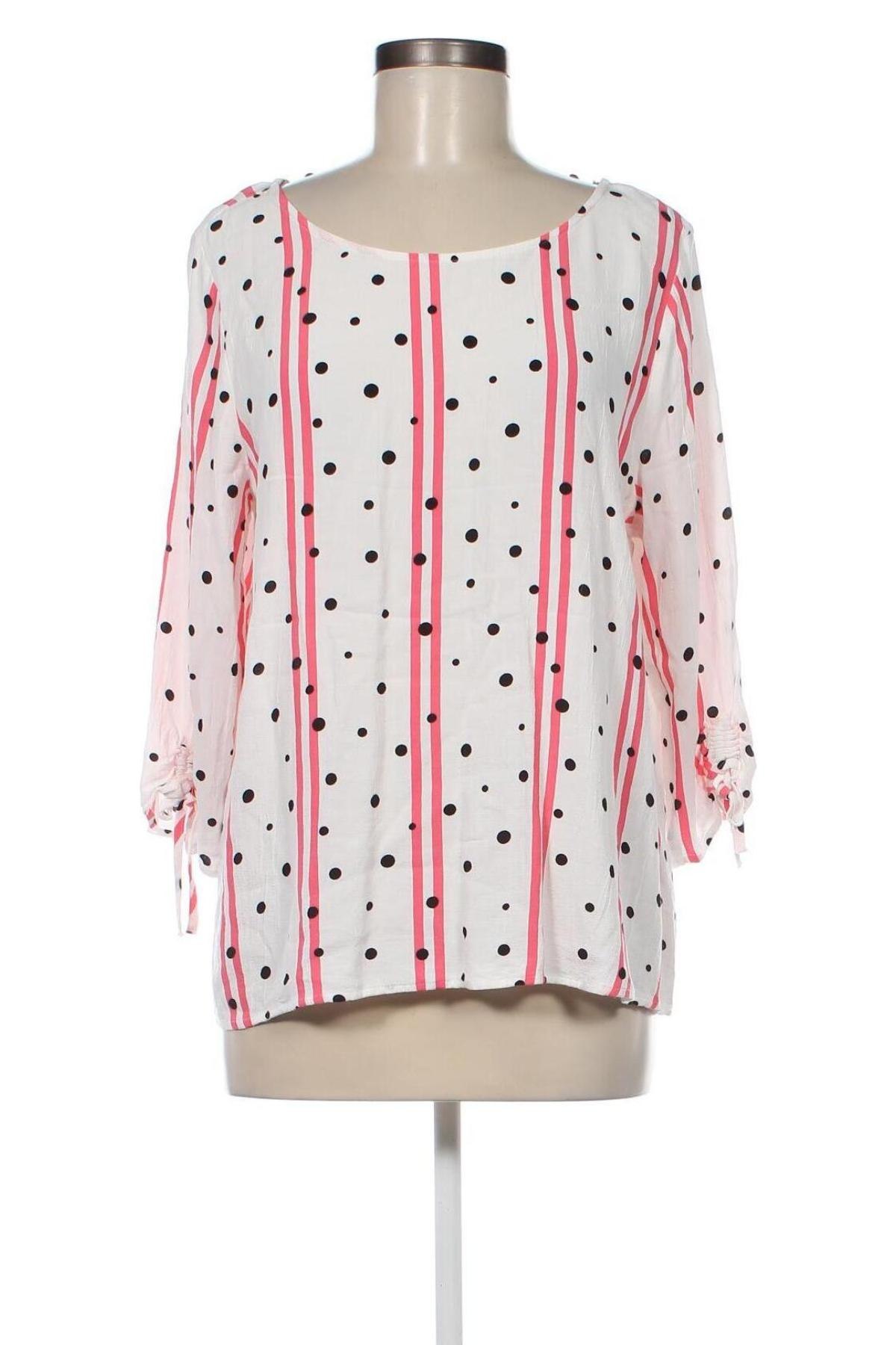 Γυναικεία μπλούζα Comma,, Μέγεθος L, Χρώμα Λευκό, Τιμή 12,41 €