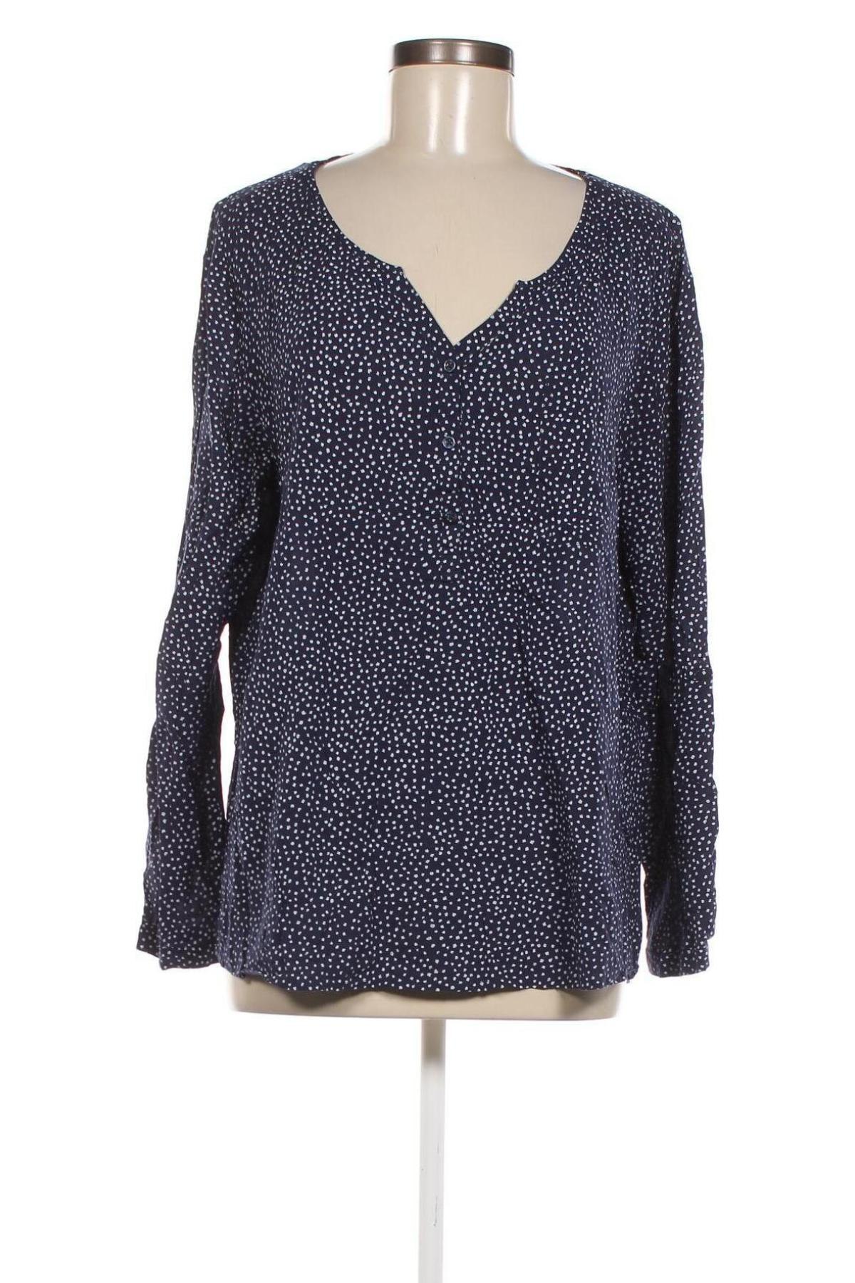 Γυναικεία μπλούζα Comma,, Μέγεθος XL, Χρώμα Μπλέ, Τιμή 21,03 €