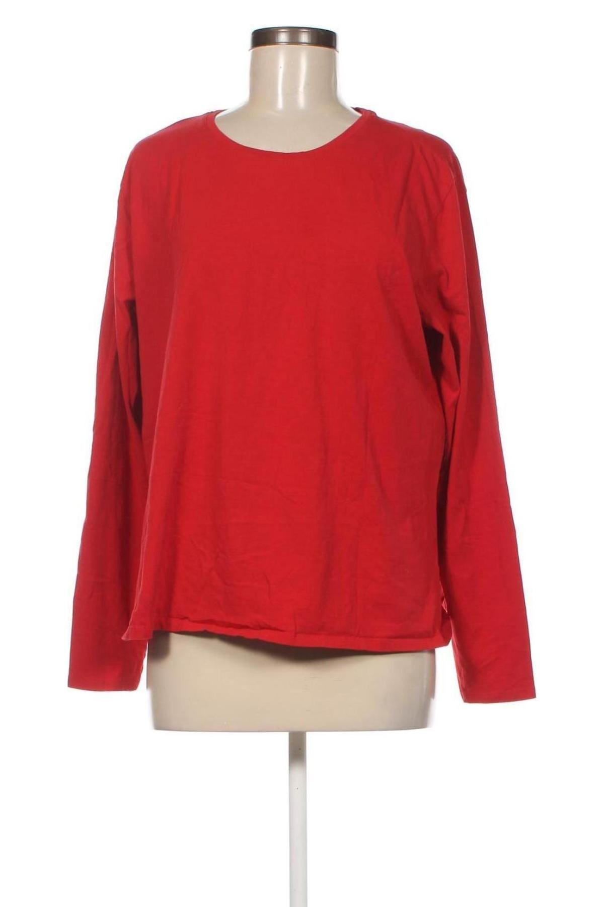 Дамска блуза Cubus, Размер XXL, Цвят Червен, Цена 13,49 лв.