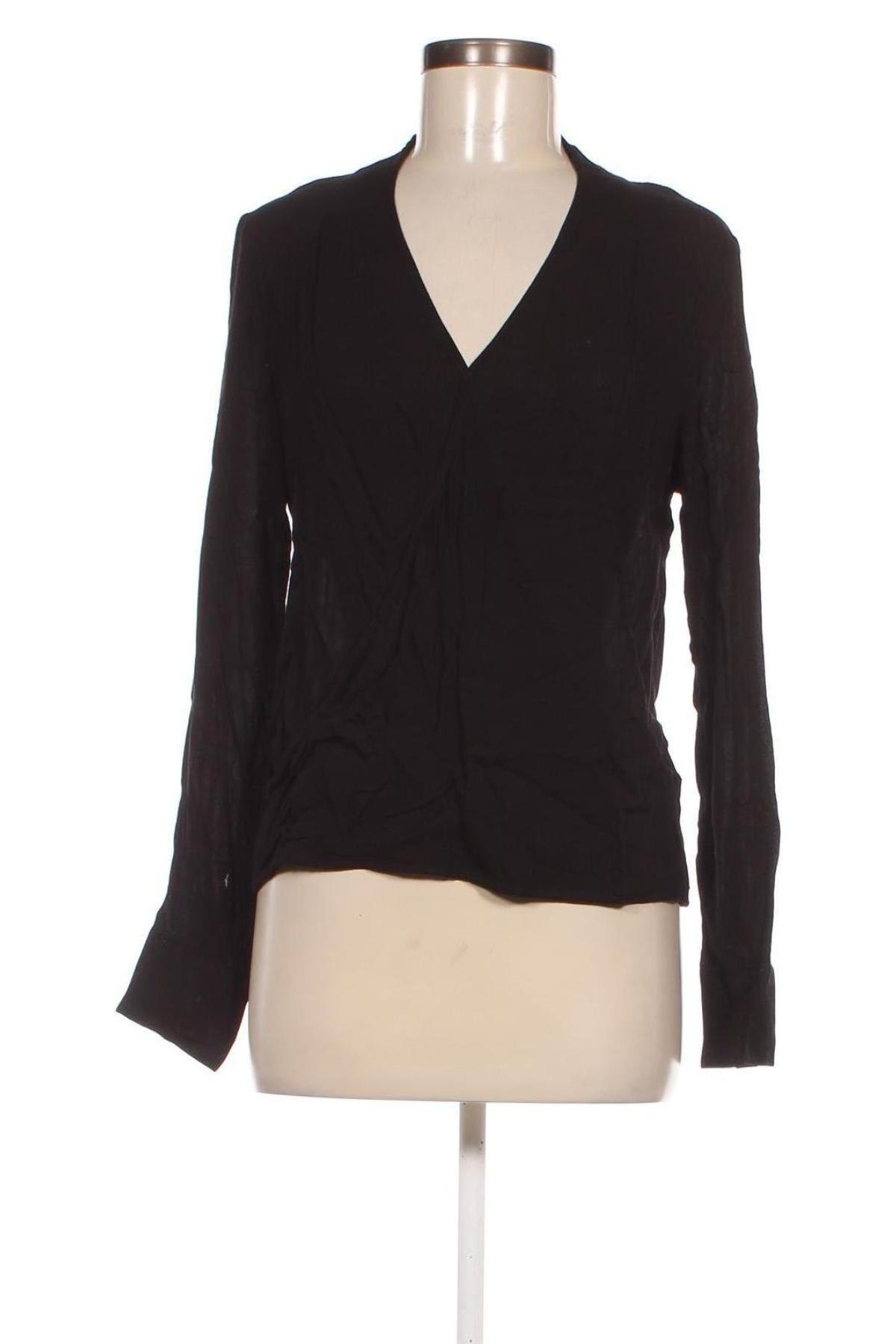 Γυναικεία μπλούζα DDP, Μέγεθος L, Χρώμα Μαύρο, Τιμή 4,15 €
