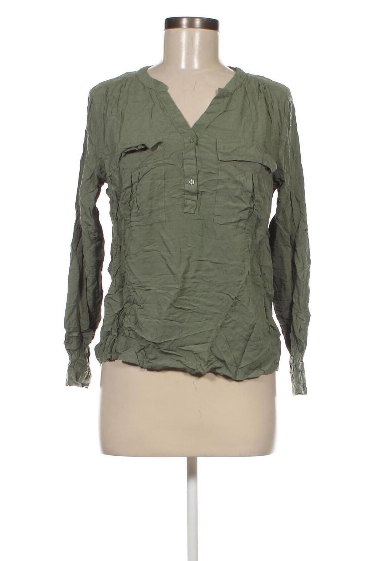 Γυναικεία μπλούζα Design By Kappahl, Μέγεθος M, Χρώμα Πράσινο, Τιμή 2,82 €