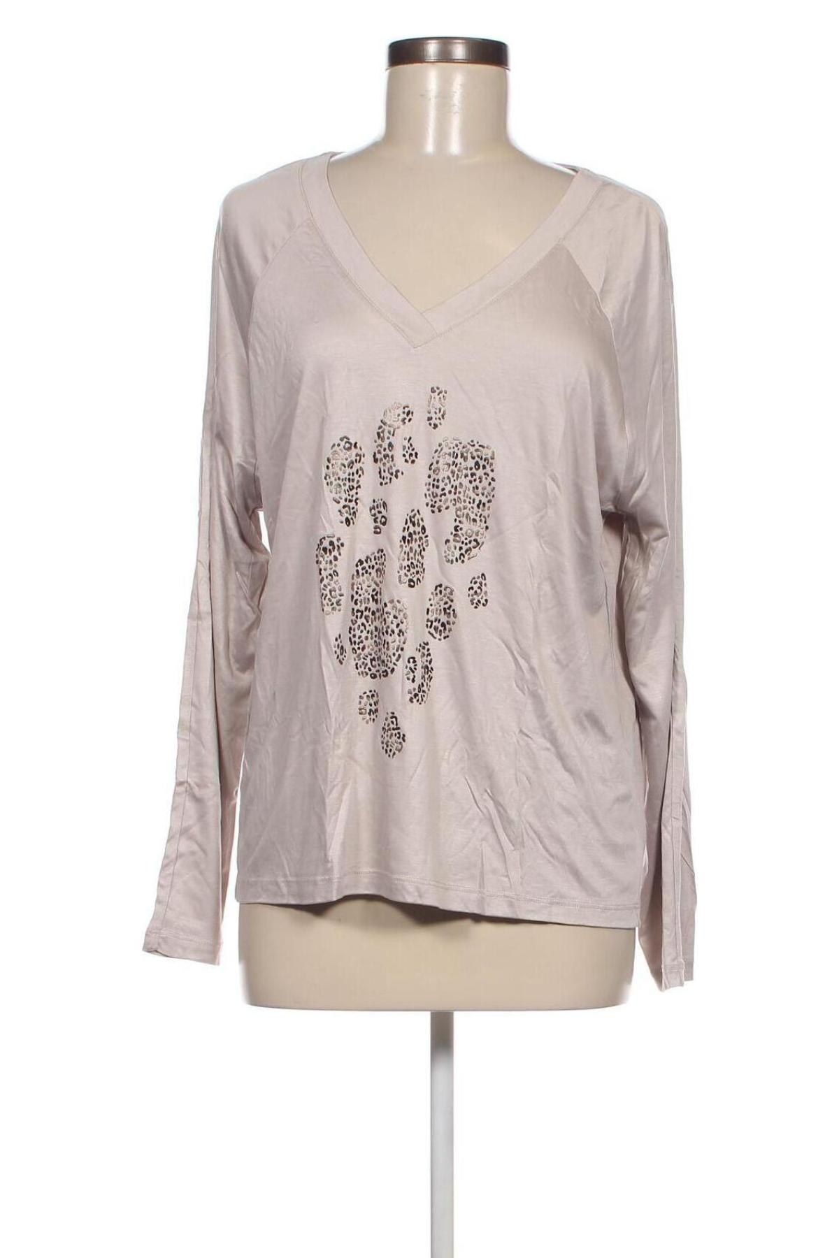 Дамска блуза Devernois, Размер M, Цвят Бежов, Цена 29,58 лв.