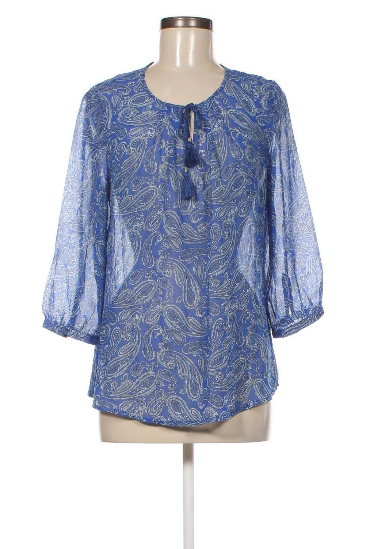 Γυναικεία μπλούζα Diana Ferrari, Μέγεθος M, Χρώμα Μπλέ, Τιμή 3,15 €