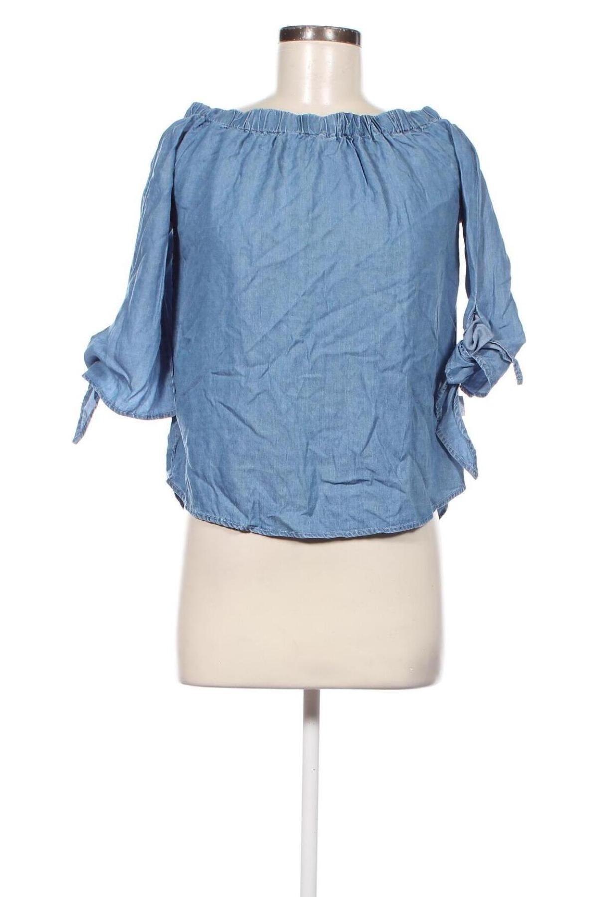 Дамска блуза Diverse, Размер XS, Цвят Син, Цена 6,51 лв.