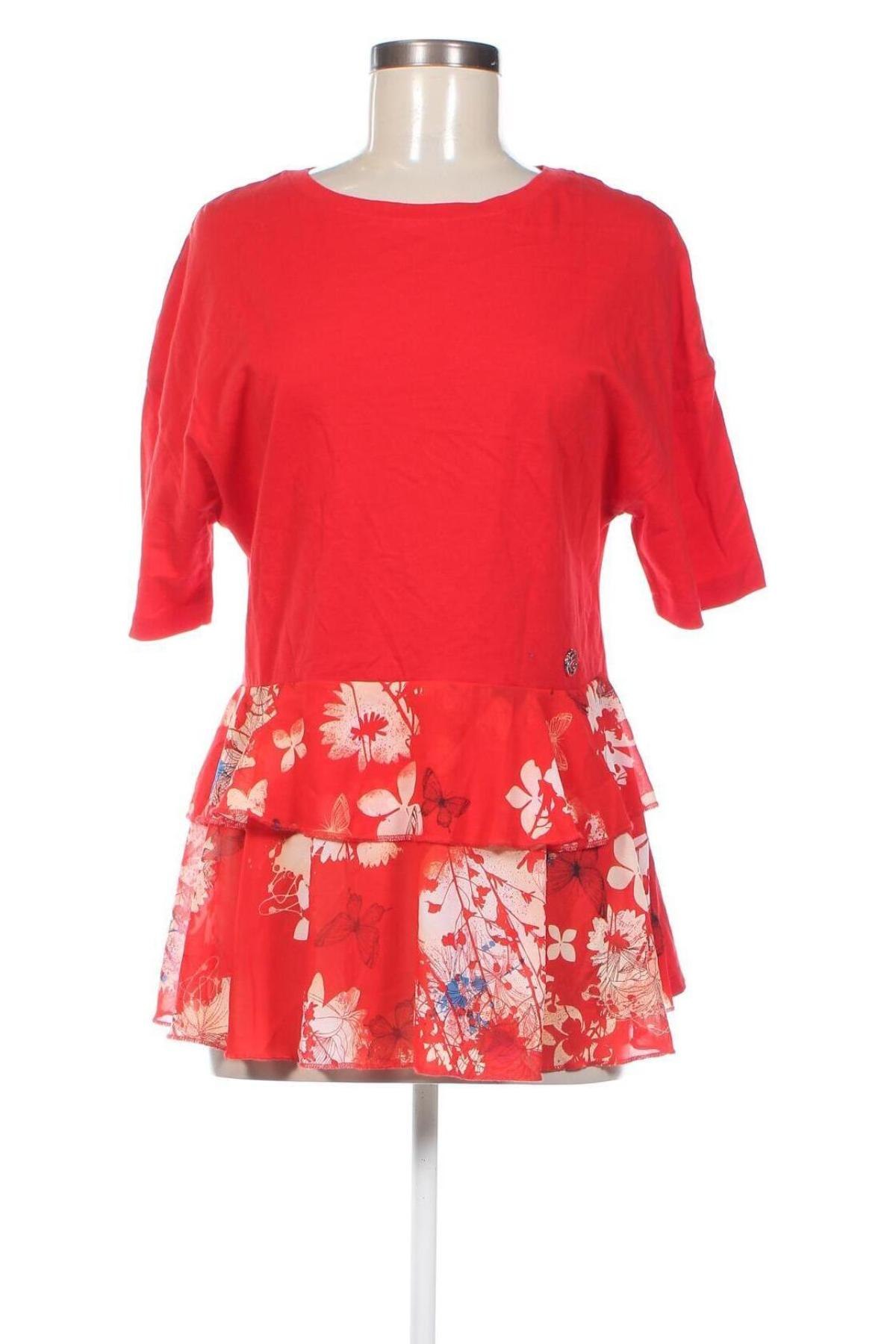 Damen Shirt Diverse, Größe XS, Farbe Rot, Preis 6,23 €