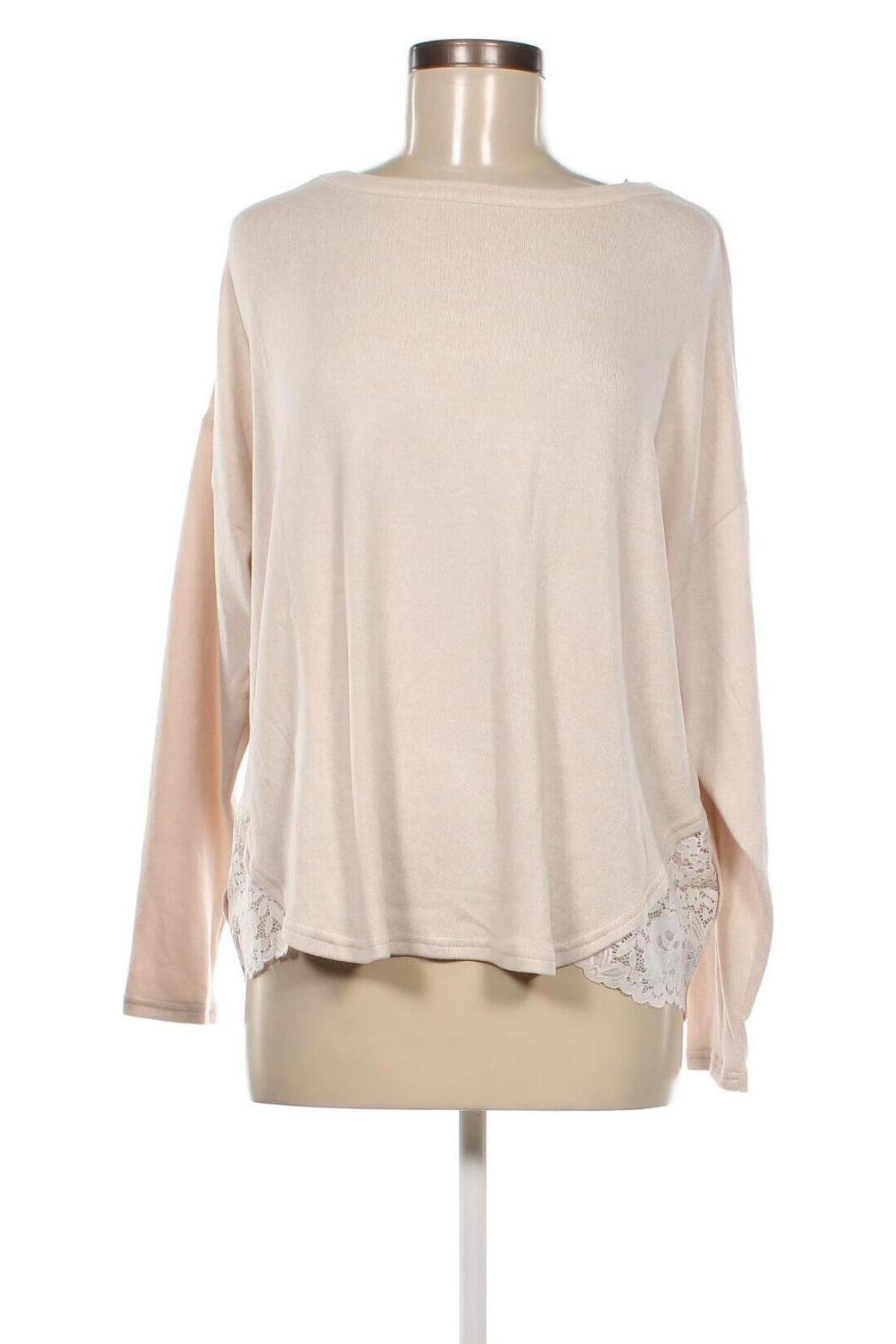 Γυναικεία μπλούζα Dorothy Perkins, Μέγεθος XL, Χρώμα  Μπέζ, Τιμή 5,29 €