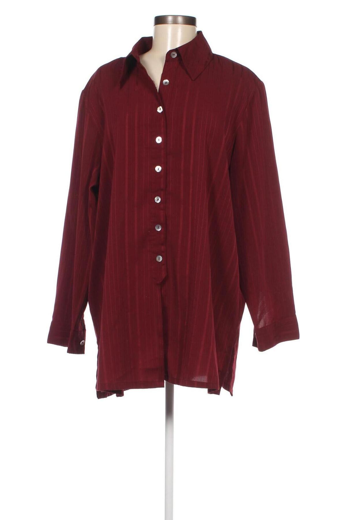 Дамска блуза Dressbarn, Размер XXL, Цвят Червен, Цена 13,68 лв.