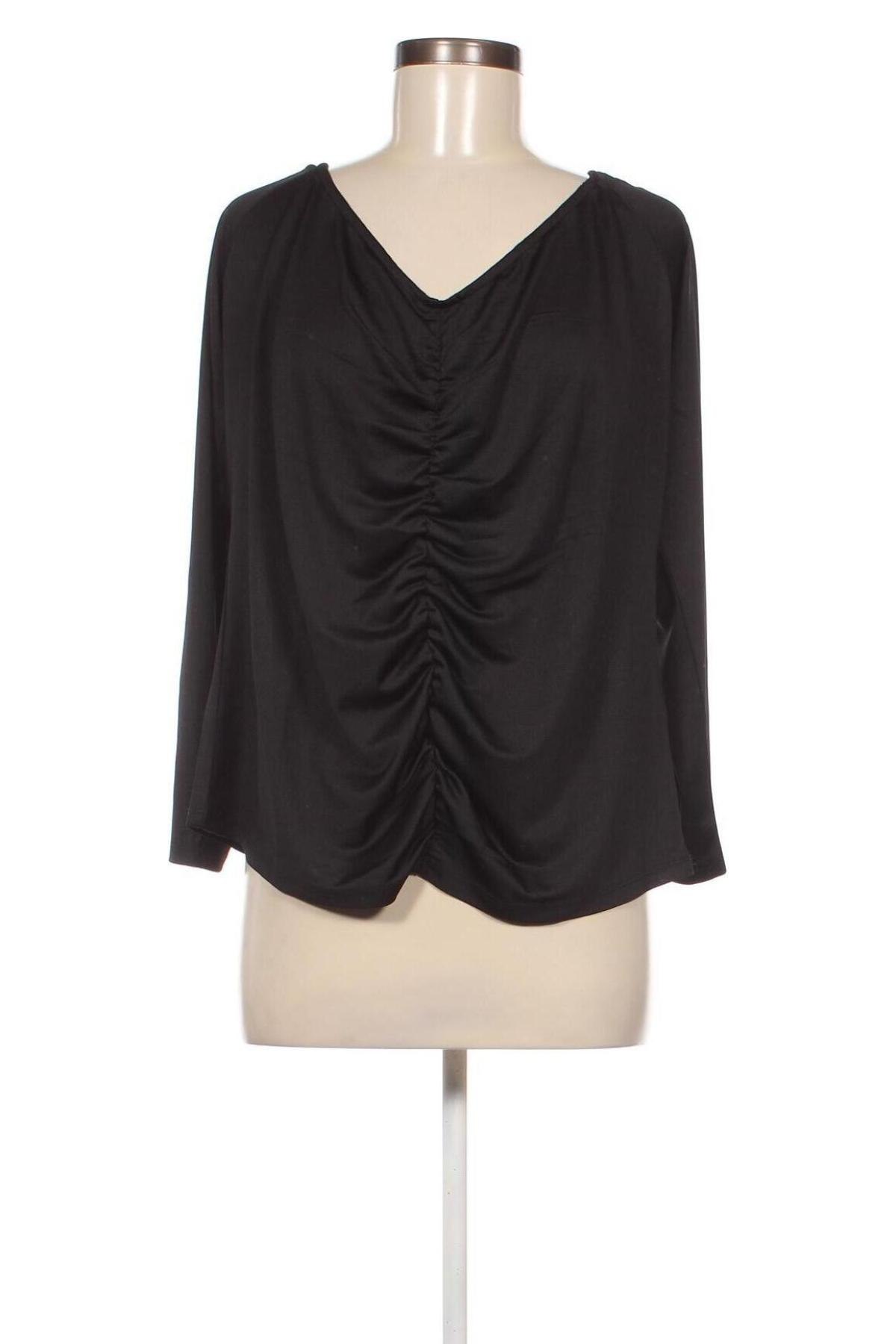 Дамска блуза Even&Odd, Размер 3XL, Цвят Черен, Цена 9,92 лв.