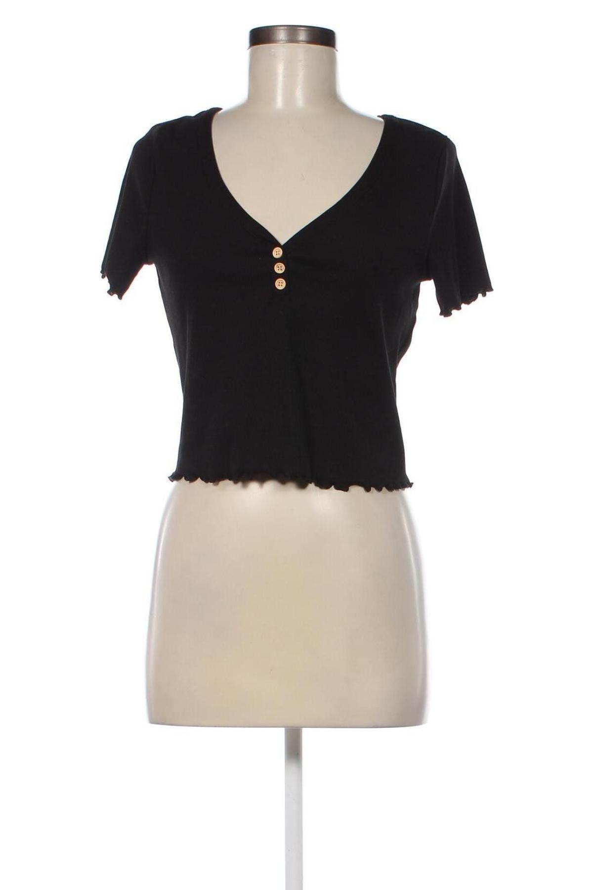Γυναικεία μπλούζα Even&Odd, Μέγεθος L, Χρώμα Μαύρο, Τιμή 5,75 €